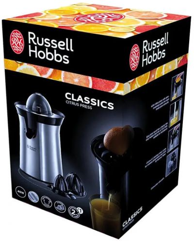 Preša za citruse Russell Hobbs - Classics 22760-56, 60W, srebrnasta - 2