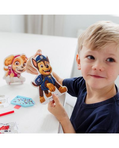 Kreativni set Totum - Uradi sam dijamantne kartice Paw Patrol, 4 komada - 7