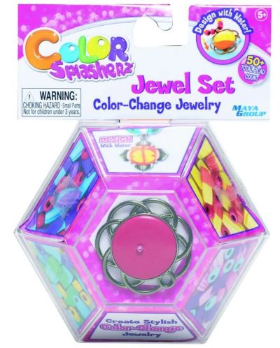 Kreativni set Felyx Toys - Color Splashers, Uradi sam nakit - 1