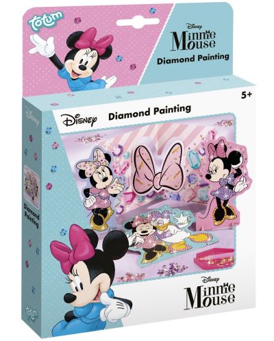 Kreativni set Totum - Dijamantna tapiserija s Minnie Mouse - 1