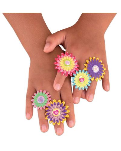 Kreativni set Galt Toys – Napravi sama prstene, cvijeće - 4