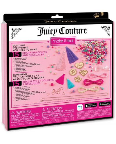 Kreativni set Make it Real - Juicy Couture, nakit s resicama - 7