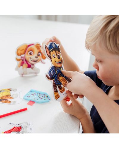 Kreativni set Totum - Uradi sam dijamantne kartice Paw Patrol, 4 komada - 6