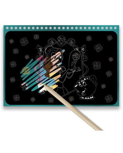 Kreativni set Totum -  Sketchbook s princezama - 2