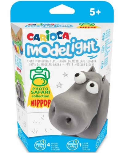 Kreativni set Carioca Modelight PlayBox - Nilski konj - 1