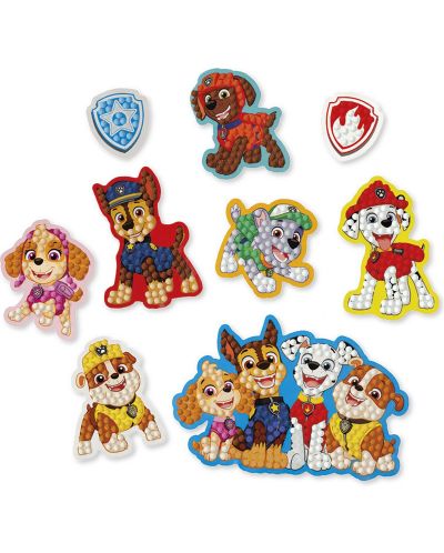 Set kreativnih dijamantnih naljepnica Totum - Paw Patrol, 9 kom. - 3