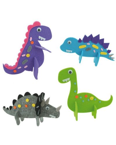 Kreativni set Andreu toys – Dekoriraj dinosauruse - 3