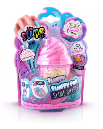 Kreativni set Canal Toys - So Slime, Fluffy Slime Shaker, ružičasti - 1