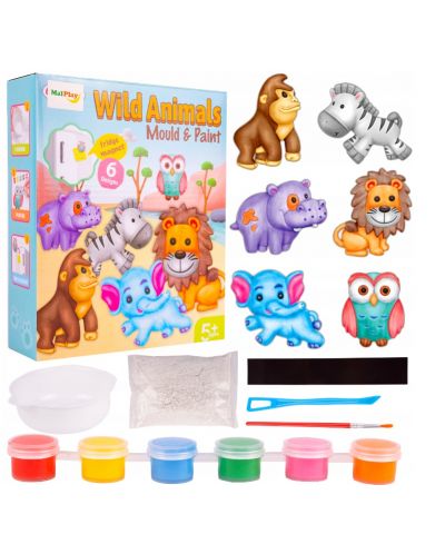 Kreativni set MalPlay - Wild Animals - 2