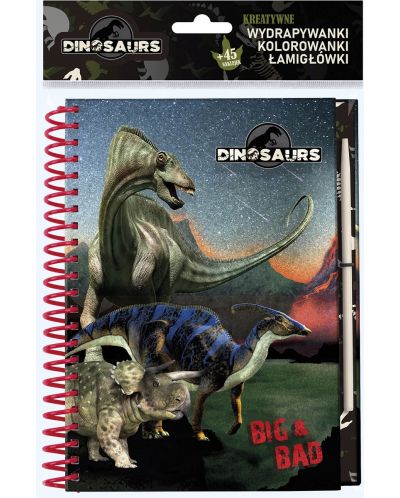 Kreativna bilježnica Derform Dinosaur 17 - 1