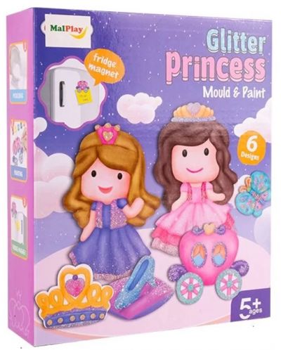 Kreativni set MalPlay - Glitter Princess - 1