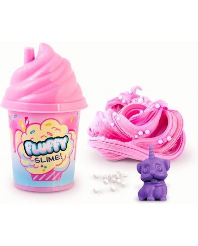 Kreativni set Canal Toys - So Slime, Fluffy Slime Shaker, ružičasti - 2