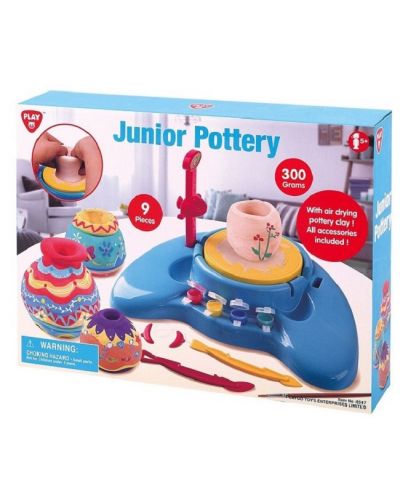 Kreativni set PlayGo Junior Pottery - Lončarsko kolo - 2
