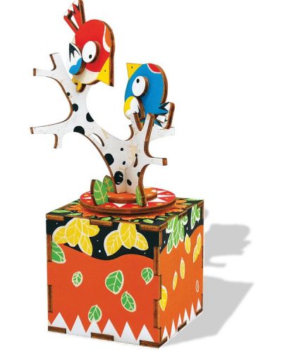 Kreativni set Colorino Hobby  - Napravi sam glazbenu kutiju s pticama - 3