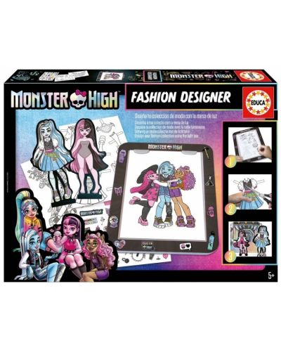 Kreativni set Educa - Modni dizajner, Monster High - 2