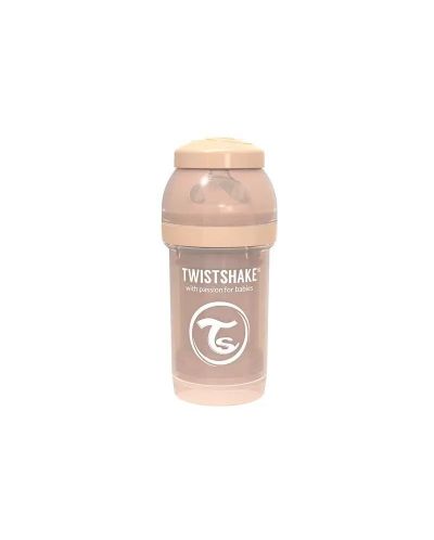 Dječja bočica protiv grčeva Twistshake Anti-Colic Pastel - Bež, 180 ml - 3