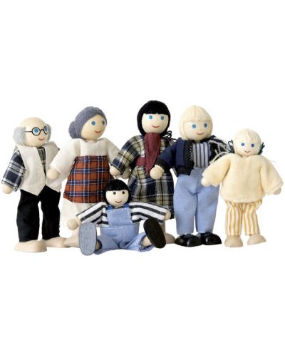Drvene lutke Woody - Obitelj, 6 komada - 1