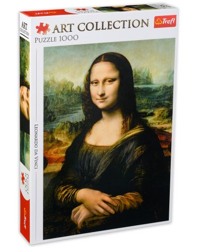 Puzzle Trefl od 1000 dijelova - Mona Lisa - 1