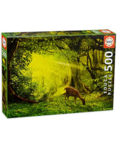 Puzzle Educa od 500 dijelova - Mali jelen - 1