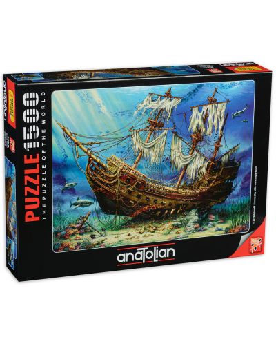 Puzzle Anatolian od 1500 dijelova - Potopljeni brod - 1