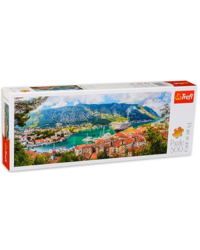 Panoramska zagonetka Trefl od 500 dijelova - Kotor, Crna Gora - 1