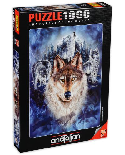 Puzzle Anatolian od 1000 dijelova - Čopor vukova,  Steven Gardner - 1