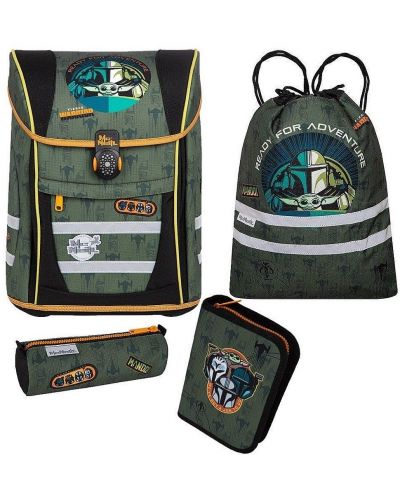 Školski set Cool Pack The Mandalorian - Ruksak, dvije pernice, sportska torba - 1