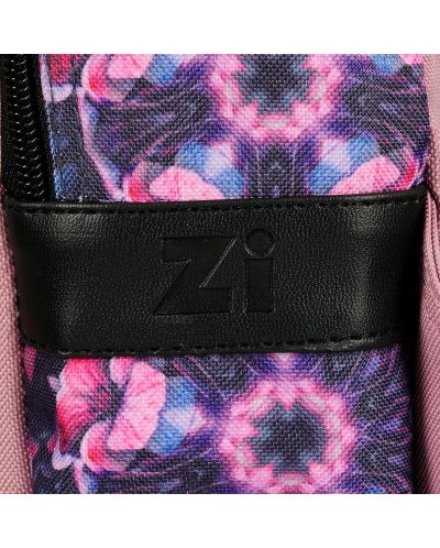 Školski ruksak s cvjetnim motivima Zizito - Zi, ružičasti - 8