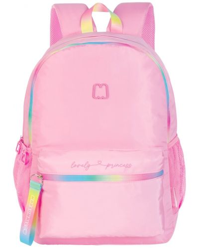Školski ruksak Marshmallow Fantasy - Ružičasti, s 2 pretinca - 1