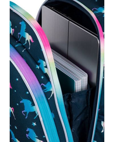 Školski ruksak Cool Pack Turtle - Blue Unicorn, 25 l  - 5