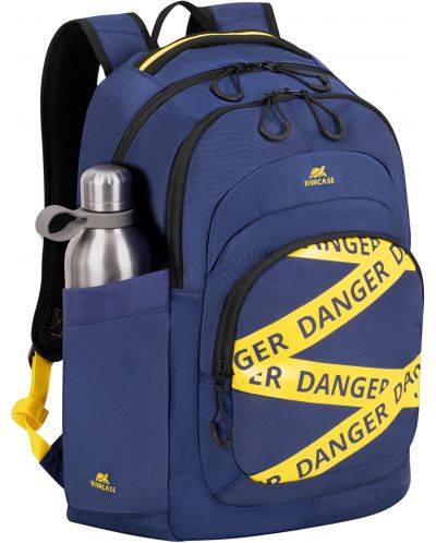 Školski ruksak Rivacase - 5461, plavi - 8