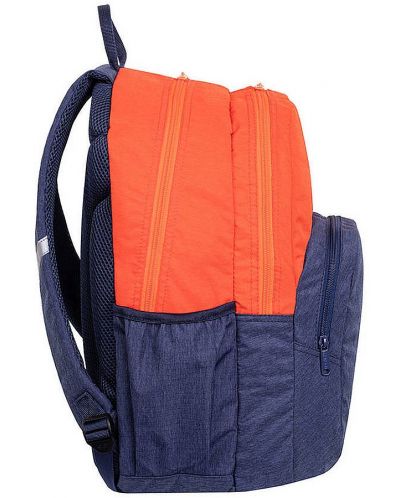 Školski ruksak Cool Pack Rider - Narančasti i plavi, 27 l - 2