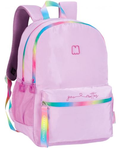 Školski ruksak Marshmallow Fantasy - Ljubičasti, s 2 pretinca - 2