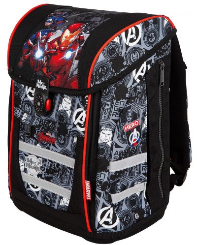 Školski set Cool Pack The Avengers - Ruksak, dvije pernice i sportska torba - 1