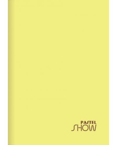 Školska bilježnica Keskin Color Pastel Show - A5, 60 listova, široki redovi, asortiman - 1
