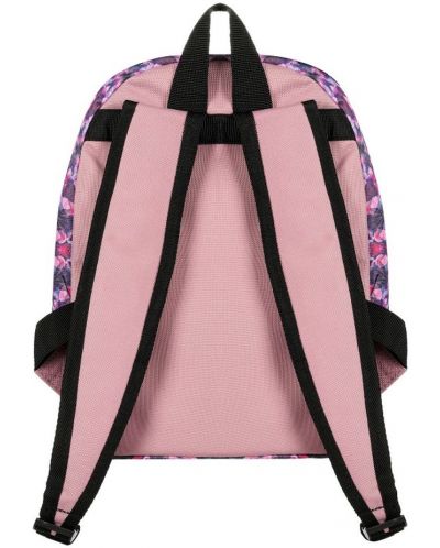 Školski ruksak s cvjetnim motivima Zizito - Zi, ružičasti - 5