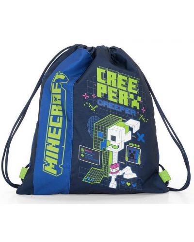 Sportska torba Panini Minecraft - Creeper Anatomy Neon - 1