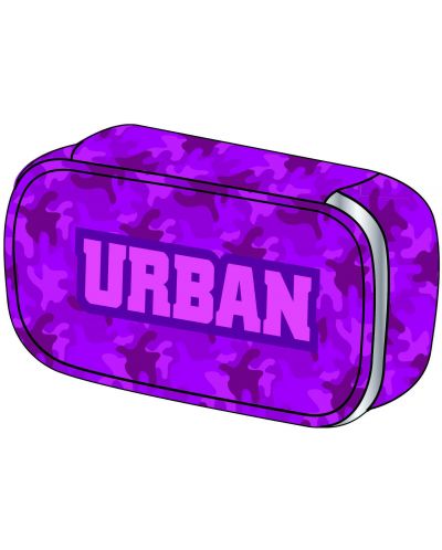 Školska pernica S. Cool Urban - Purple Military - 1