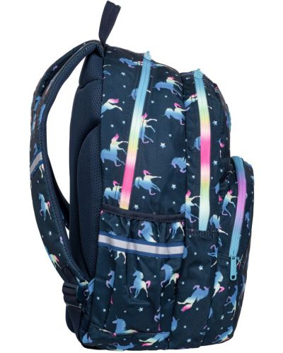 Školski ruksak Cool Pack Rider - Blue Unicorn, 27 l - 2