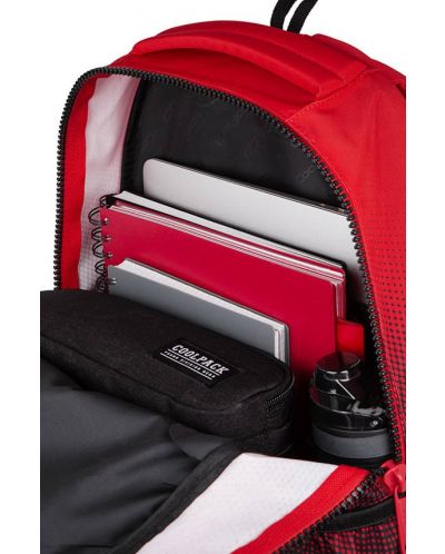 Školski ruksak Cool Pack Pick - Gradient Cranberry, 23 l	 - 5