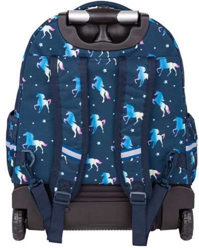Školski ruksak na kotače Cool Pack Starr - Blue Unicorn, 27 l - 3