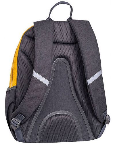 Školski ruksak Cool Pack Rider - Žuti i sivi, 27 l - 3