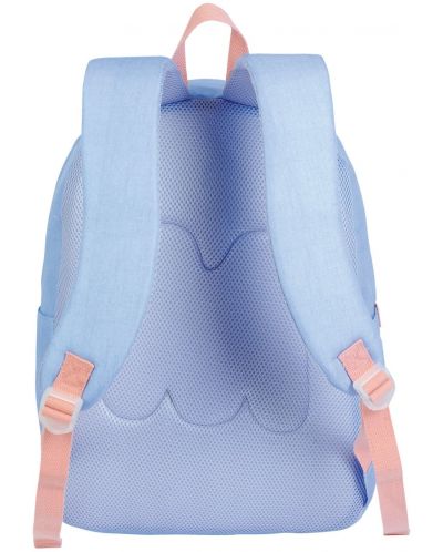 Školski ruksak Marshmallow Sweet Vintage  - Plavi, s 1 pretincem - 3