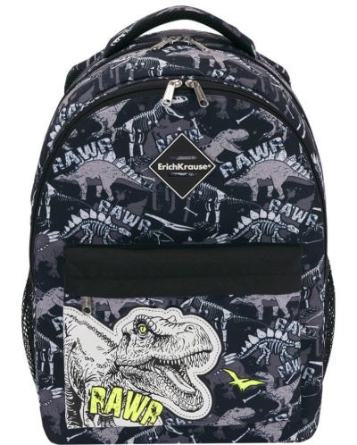 Školski ruksak Erich Krause EasyLine - Dinosaur Park, 2 pretinca, 20 l - 2