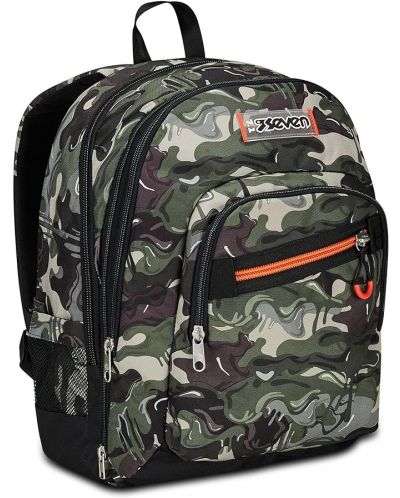 Školski ruksak Seven Advanced Detach - Camo, 35 l - 1