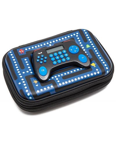 Školska pernica YOLO - Gaming, s kalkulatorom - 1