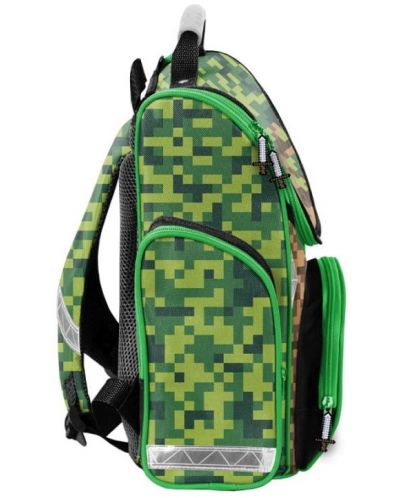 Ergonomski školski ruksak Paso Pixel - S 1 pretincem, 17 l  - 3