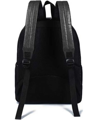 Školski ruksak S. Cool Super Pack - Metallic Black, s 1 pretincem - 3
