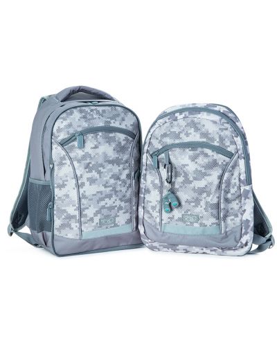 YOLO Školski ruksak 2 in 1 Bag -  Camo - 7