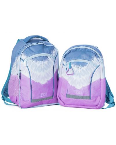 Školski ruksak Yolo - Tie dye purple, 2 in 1  - 7